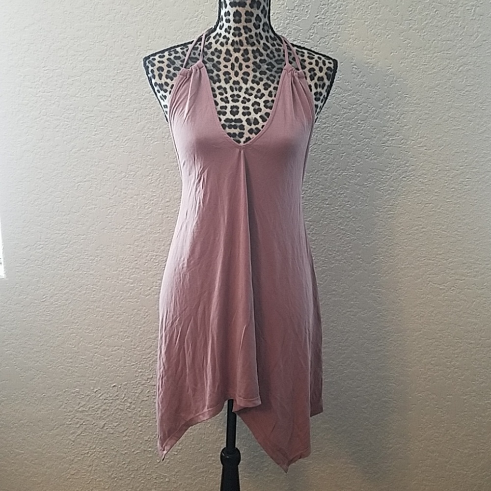 Free people pink beach dress